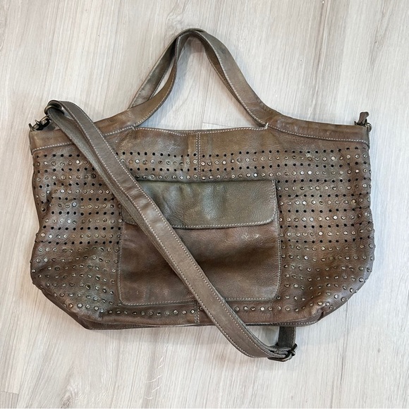 Latico Slouchy Sudded Leather Shoulder/Crossbody Bag - Picture 4 of 16